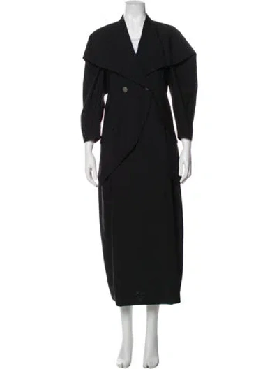 Pre-owned Issey Miyake Vintage 1988 Skirt Set In Black