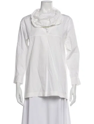 Pre-owned Issey Miyake Vintage 1988 Top In White