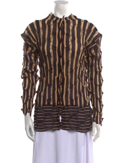 Pre-owned Issey Miyake Vintage 1990's Blouse