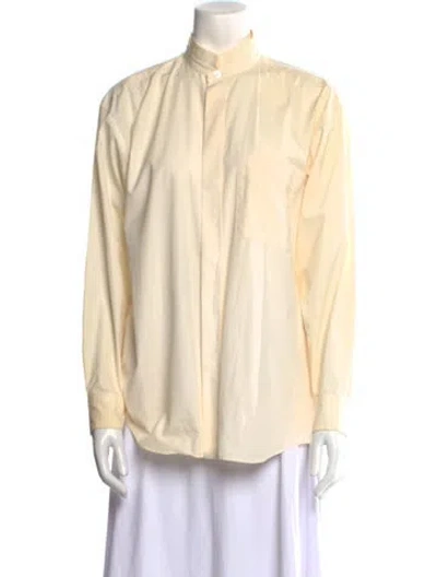Pre-owned Issey Miyake Vintage 1990's Blouse In Neutral