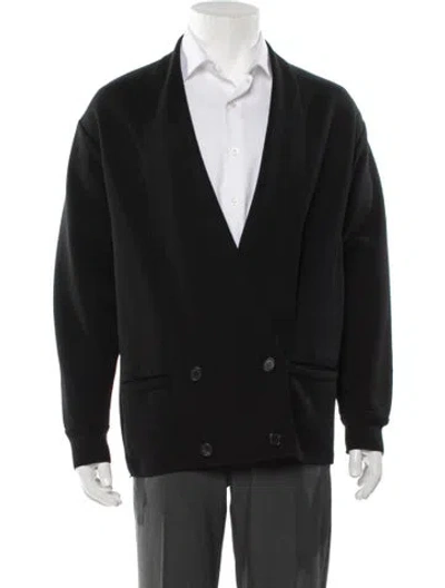 Pre-owned Issey Miyake Vintage 1990 Peacoat In Black