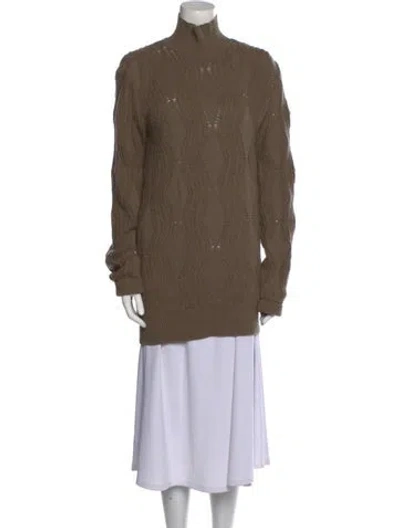 Pre-owned Issey Miyake Vintage 1990 Sweater In Brown