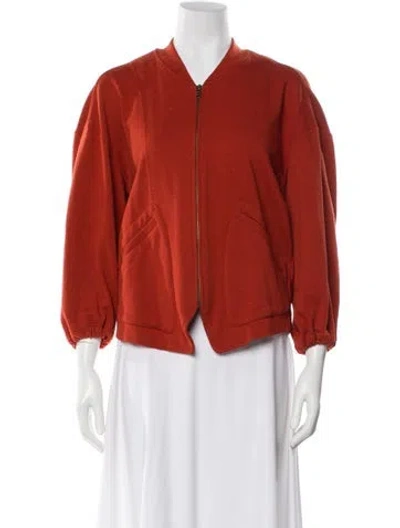Pre-owned Issey Miyake Vintage 1990 Top In Orange