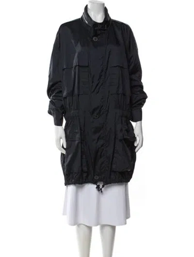 Pre-owned Issey Miyake Vintage 1990's Utility Jacket In Blue