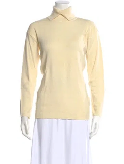 Pre-owned Issey Miyake Vintage 1991 Sweater In Yellow