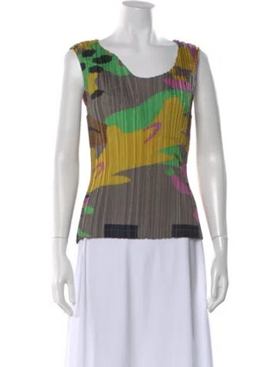 Pre-owned Issey Miyake Vintage 1991 Top In Multi
