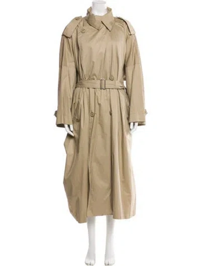 Pre-owned Issey Miyake Vintage 1991 Trench Coat In Neutral