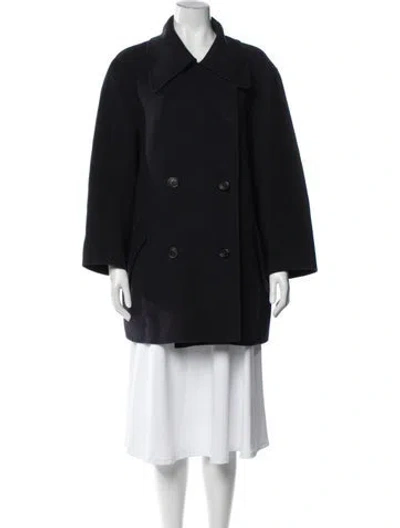 Pre-owned Issey Miyake Vintage 1992 Coat In Blue