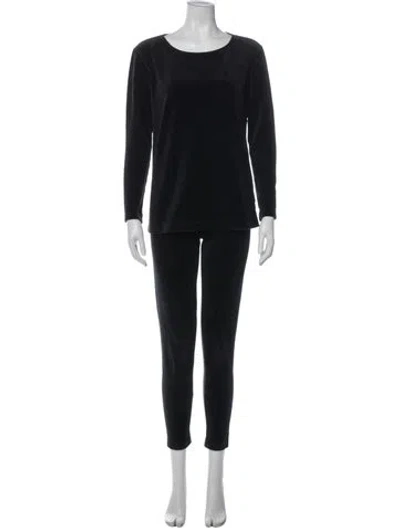 Pre-owned Issey Miyake Vintage 1992 Pant Set In Black