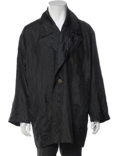 Pre-owned Issey Miyake Vintage 1993 Jacket In Black/blue