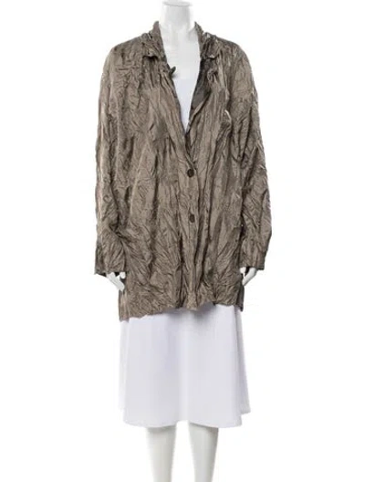 Pre-owned Issey Miyake Vintage 1993 Jacket In Neutral