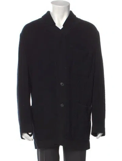 Pre-owned Issey Miyake Vintage 1994 Cardigan In Black