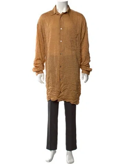 Pre-owned Issey Miyake Vintage 1994 Dress Shirt In Neutral