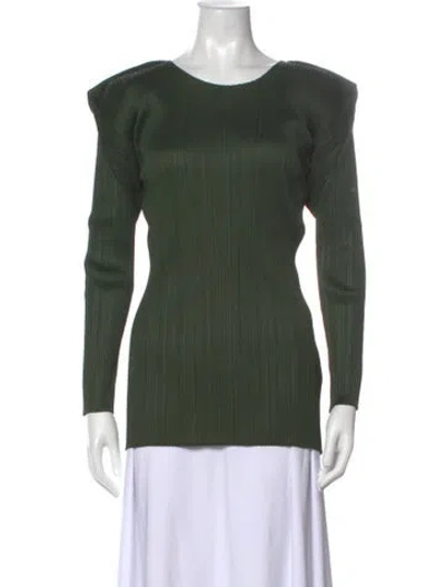 Pre-owned Issey Miyake Vintage 1994 Top In Green