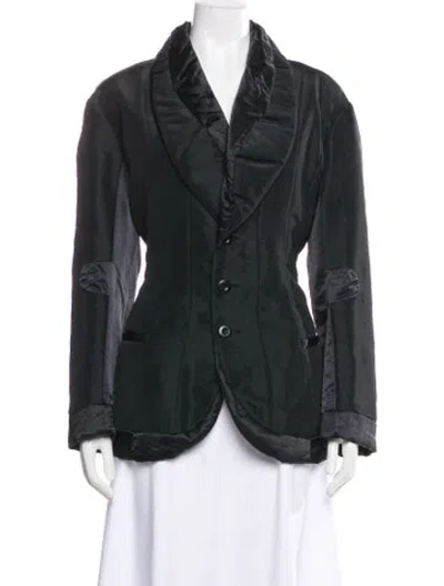 Pre-owned Issey Miyake Vintage 1995 Blazer In Green