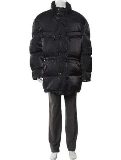 Pre-owned Issey Miyake Vintage 1996 Puffer Coat In Black