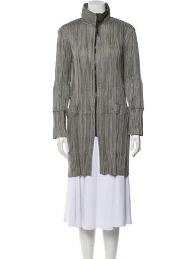 Pre-owned Issey Miyake Vintage 1997 Evening Jacket In Gray