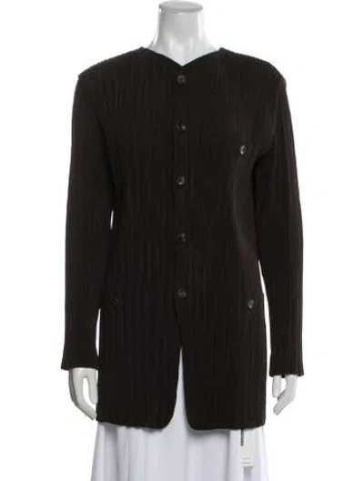 Pre-owned Issey Miyake Vintage 1997 Jacket In Green