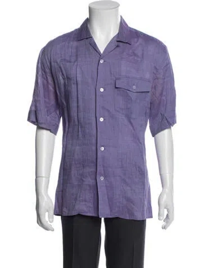 Pre-owned Issey Miyake Vintage 1997 Shirt In Purple