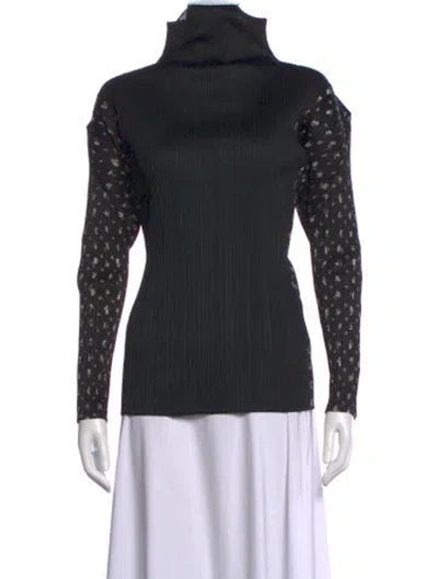 Pre-owned Issey Miyake Vintage 1997 Top In Black