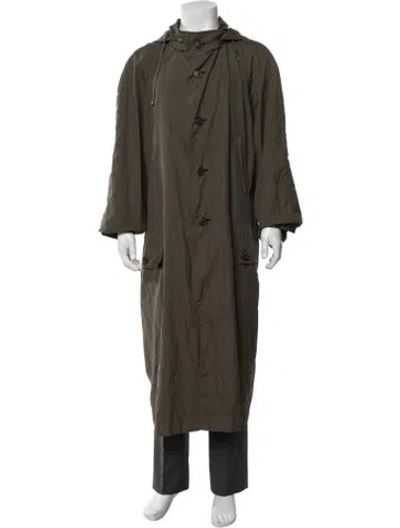 Pre-owned Issey Miyake Vintage 1997 Windbreaker In Green