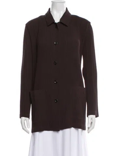 Pre-owned Issey Miyake Vintage 1998 Blazer In Brown