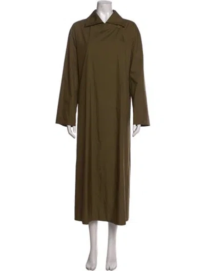 Pre-owned Issey Miyake Vintage 1998 Coat In Green