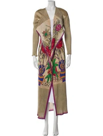 Pre-owned Issey Miyake Vintage 1998 Coat In Multi