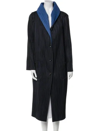 Pre-owned Issey Miyake Vintage 1998 Faux Fur Coat In Multi