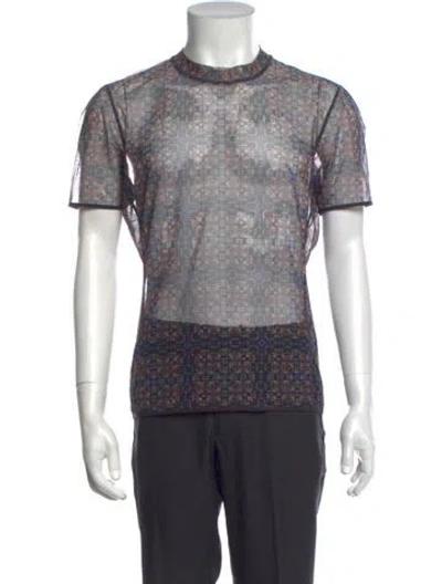 Pre-owned Issey Miyake Vintage 1998 T-shirt In Blue