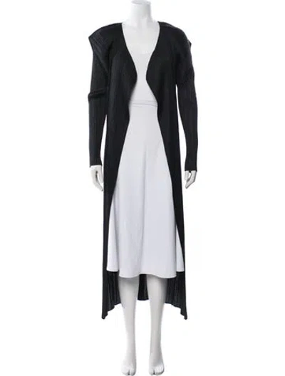 Pre-owned Issey Miyake Vintage 1999 Coat In Black