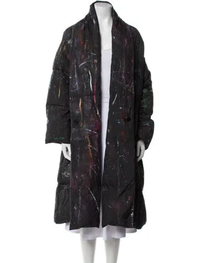 Pre-owned Issey Miyake Vintage 1999 Down Coat In Black