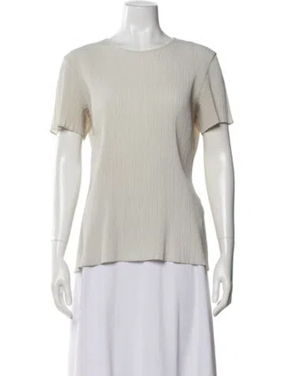 Pre-owned Issey Miyake Vintage 1999 Top In Neutral
