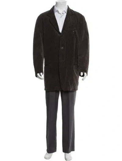 Pre-owned Issey Miyake Vintage 2000 Blazer In Green