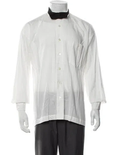 Pre-owned Issey Miyake Vintage 2000's Dress Shirt In White