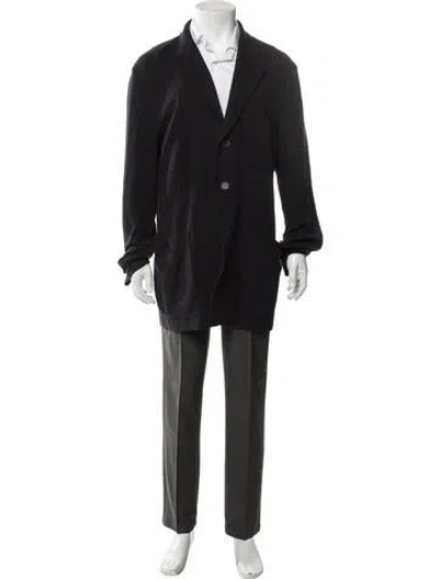 Pre-owned Issey Miyake Vintage 2000's Sport Coat In Blue