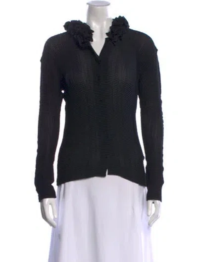 Pre-owned Issey Miyake Vintage 2000's Sweatshirt In Black