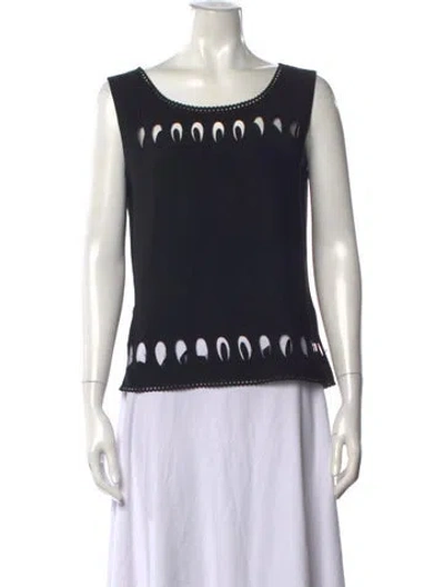 Pre-owned Issey Miyake Vintage 2000 Top In Black