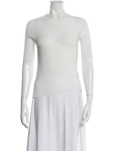 Pre-owned Issey Miyake Vintage 2000 Top In White