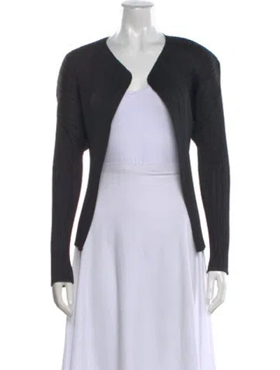 Pre-owned Issey Miyake Vintage 2001 Sweater In Black