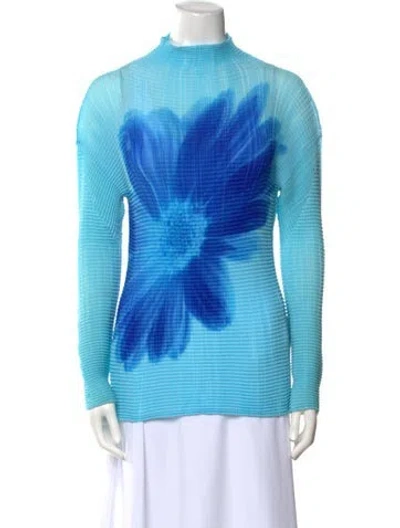 Pre-owned Issey Miyake Vintage 2001 Sweatshirt In Blue