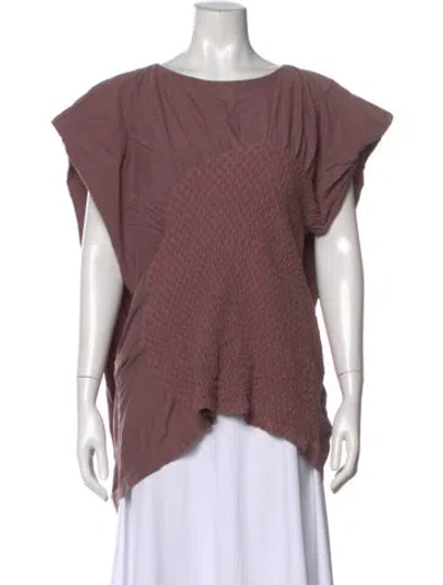 Pre-owned Issey Miyake Vintage 2001 Top In Pink