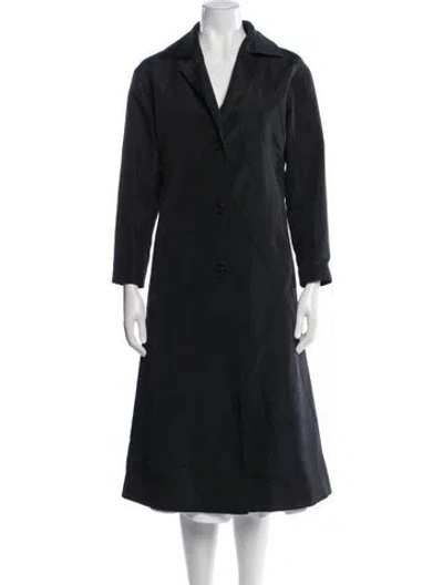 Pre-owned Issey Miyake Vintage 2002 Coat In Black