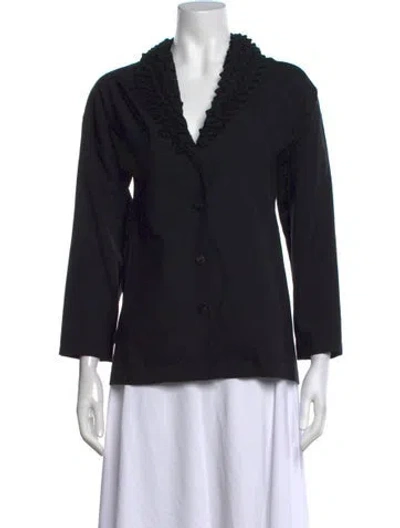 Pre-owned Issey Miyake Vintage 2002 Jacket In Black