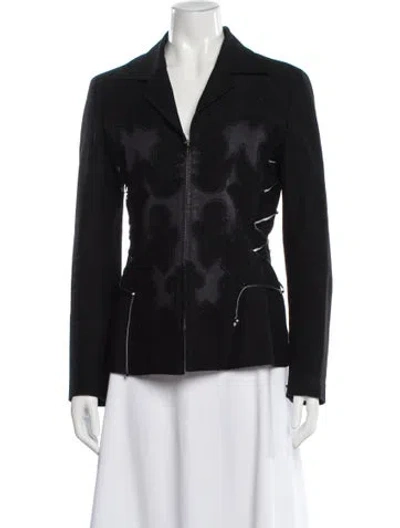 Pre-owned Issey Miyake Vintage 2003 Evening Jacket In Black
