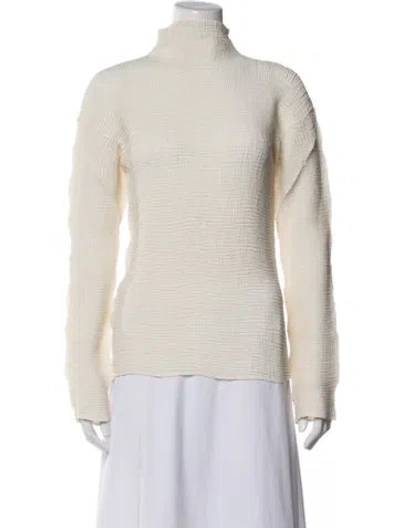 Pre-owned Issey Miyake Vintage 2003 Top In Neutrals