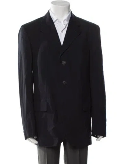 Pre-owned Issey Miyake Vintage 2004 Blazer In Blue