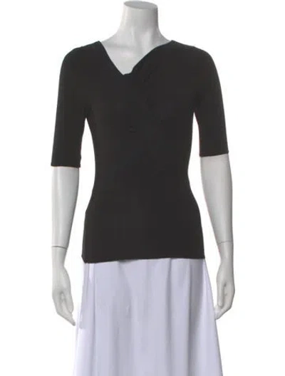Pre-owned Issey Miyake Vintage 2004 Top In Black