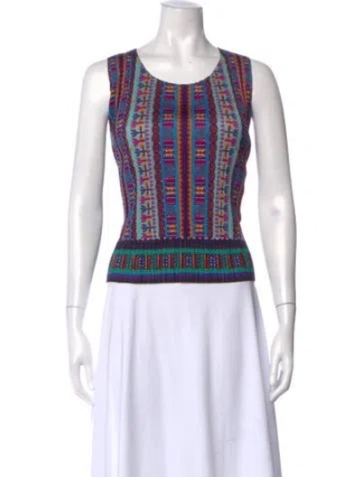 Pre-owned Issey Miyake Vintage 2004 Top In Purple