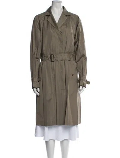 Pre-owned Issey Miyake Vintage 2004 Trench Coat In Grey